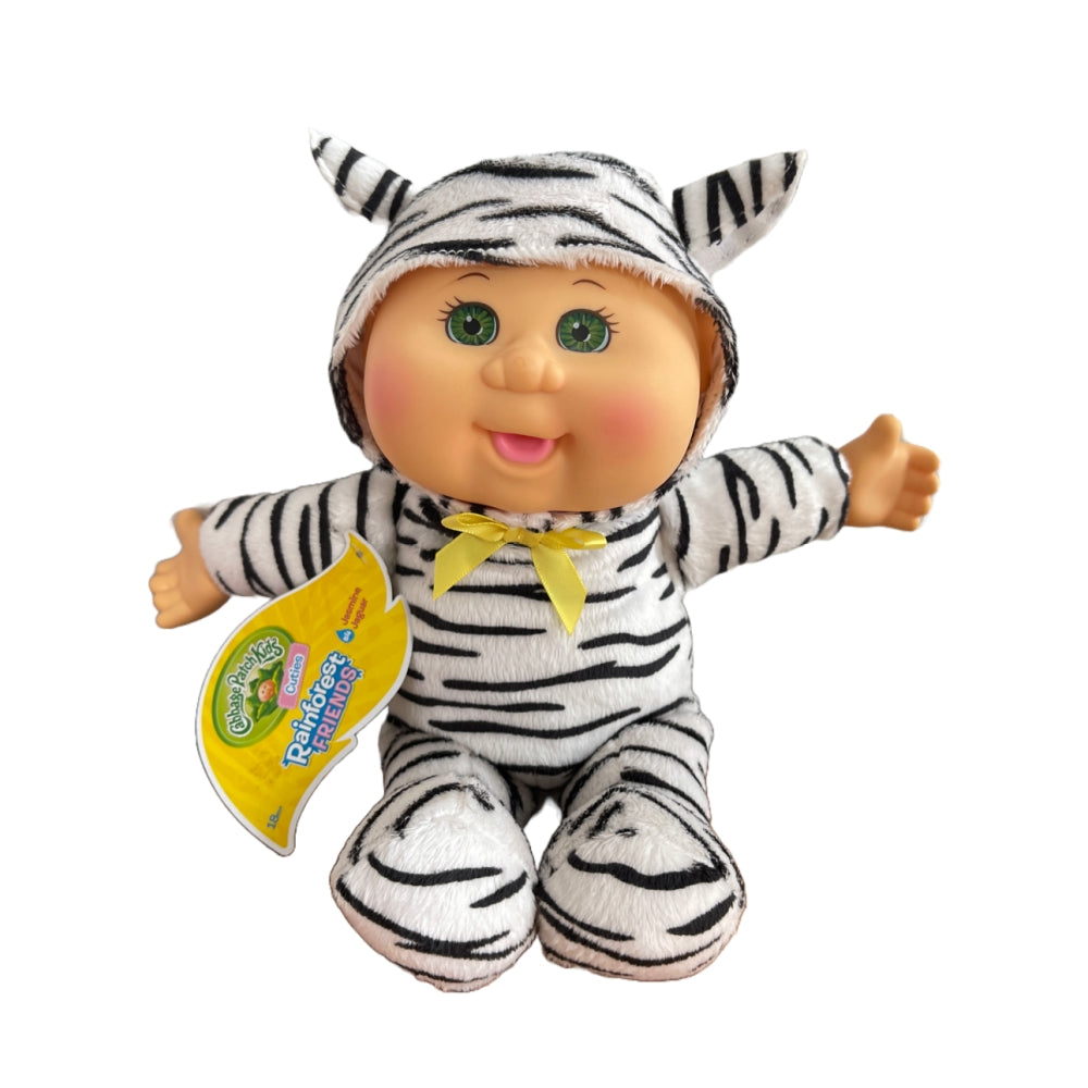 Cabbage Patch Kids 9" Animal Cow with Black Stripe Cutie Baby Doll Toy