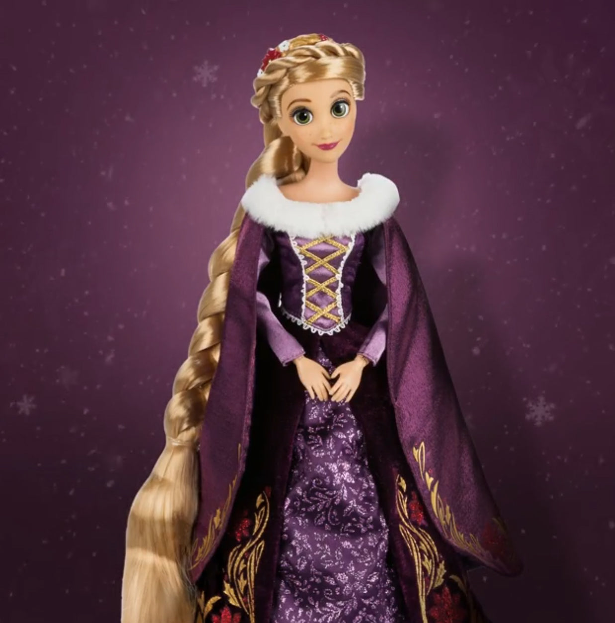 Disney Rapunzel Holiday Special Edition Toy Doll Figure