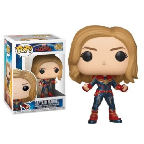 Funko POP! Heroes Vinyl Bobble-Head Figure Captain Marvel #425