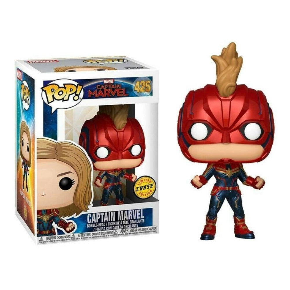 Funko POP! Marvel Avengers Vinyl Bobble-Head Figure Captain Marvel #425 Limited Edition