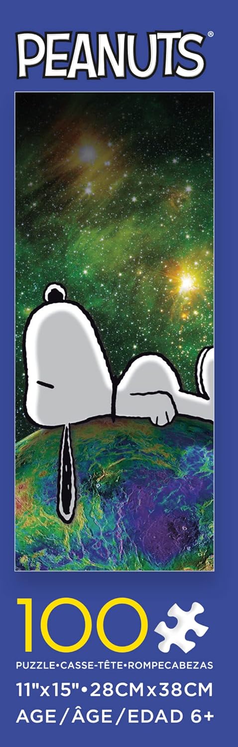 Ceaco - Peanuts Space - Snoopy on Earth - 100 Piece Jigsaw Puzzle