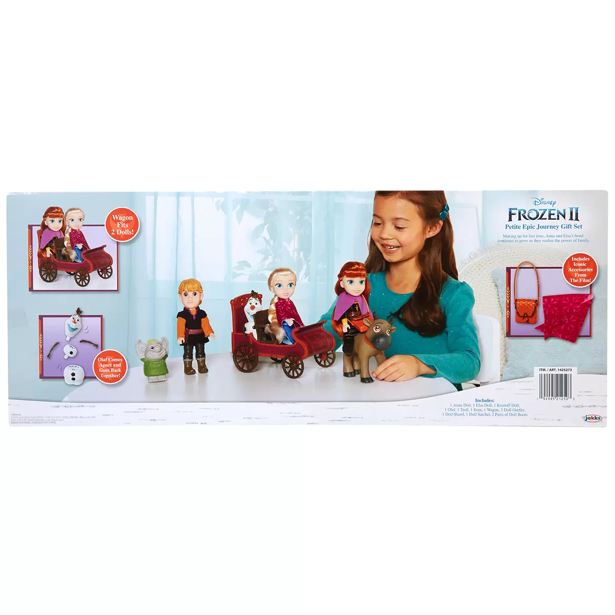 Disney Frozen 2 Princess Petite Epic Journey Action Figures Deluxe Gift Set