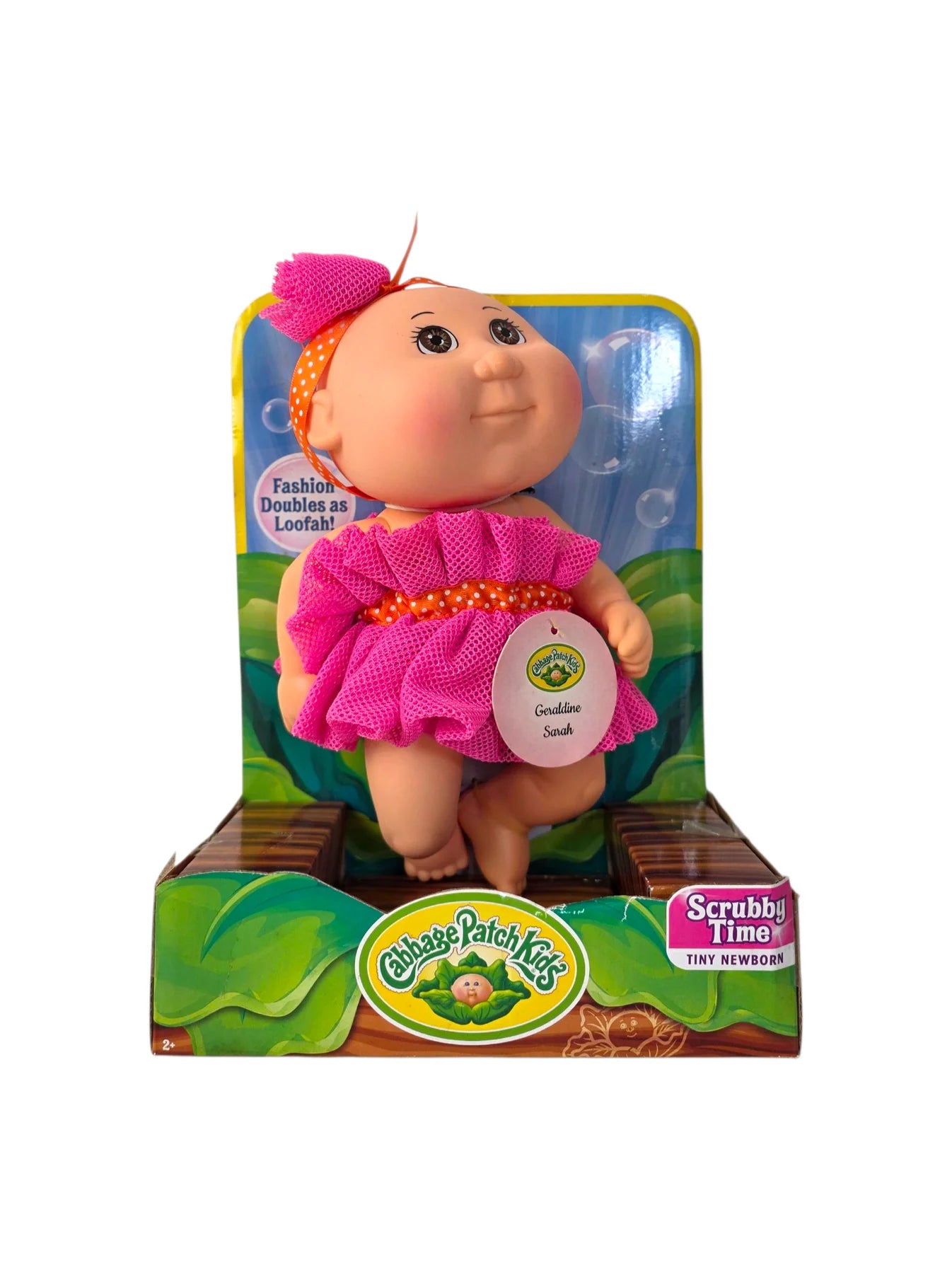 9" Scrubby Time Tiny Newborn LGT BRO BALD