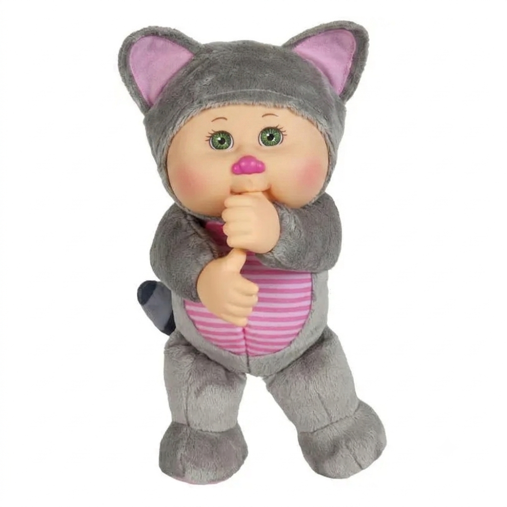 Cabbage Patch Kids Cuties, 9 Inches Rusty Raccoon