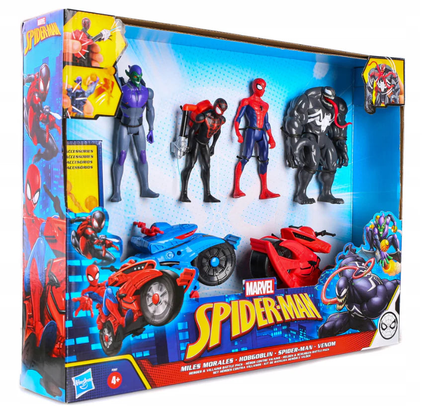 Hasbro Spider-Man Heroes & Villains Battle Pack Action Figures