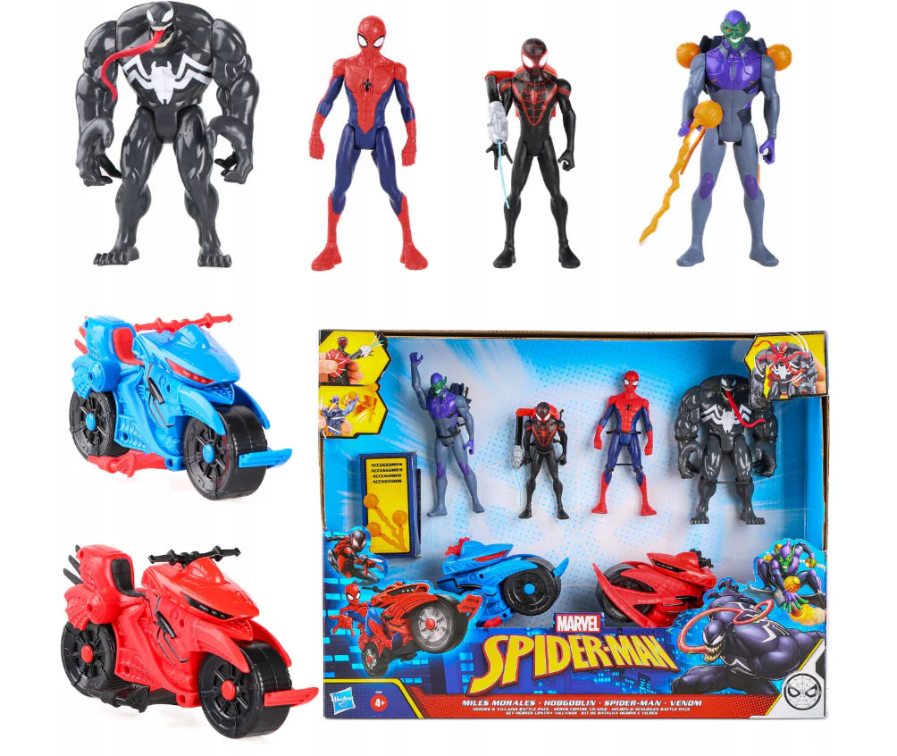 Hasbro Spider-Man Heroes & Villains Battle Pack Action Figures
