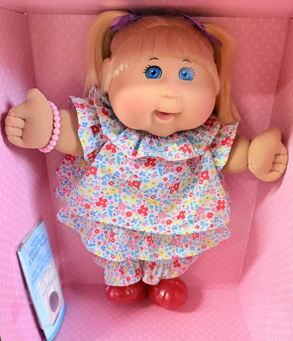 Cabbage Patch Kids Vintage Kids 14"- Floral Dress