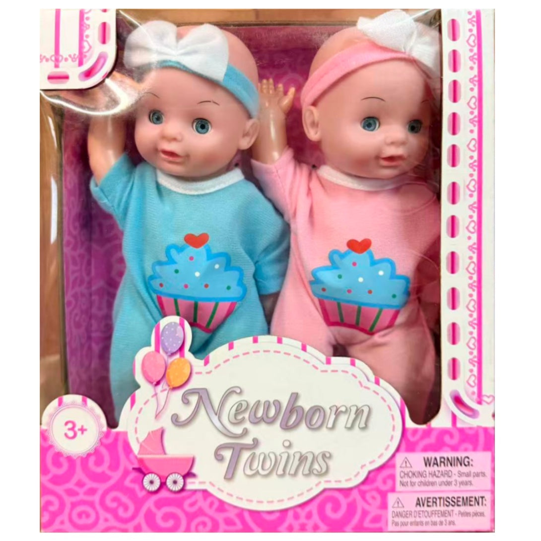 9β Double the Cuddles! | Newborn Twins Baby Doll Collection
