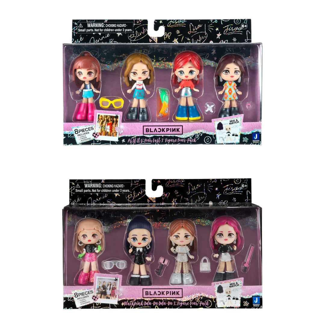 Jazware BLACKPINK 3" Figure Four Dolls Pack