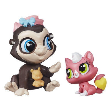 Hasbro Littlest Pet Shop Terrence Konga & Purl McSweeney