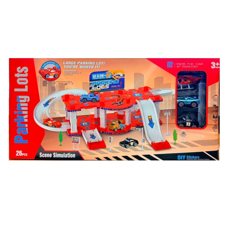Cars 3 Lightning McQueen Large Parking Garage Toy