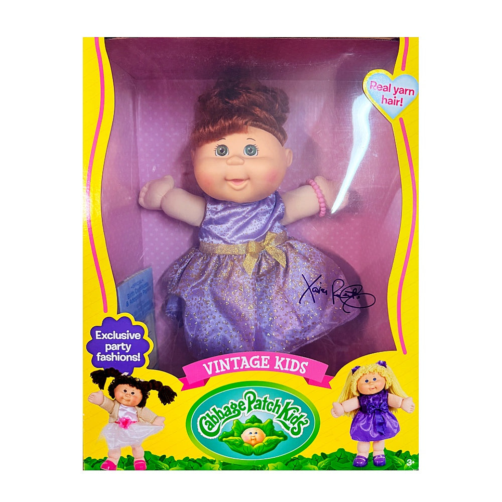 14" Cabbage Patch Kids Vintage Kids - Purple Dress