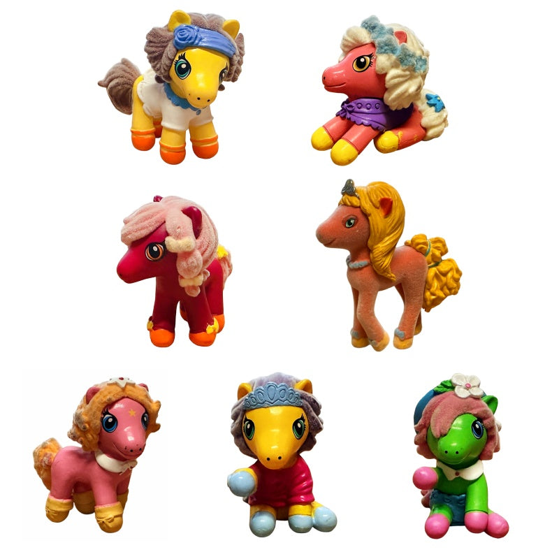 2-Inch My Little Pony Flocked Figures – Set of 7