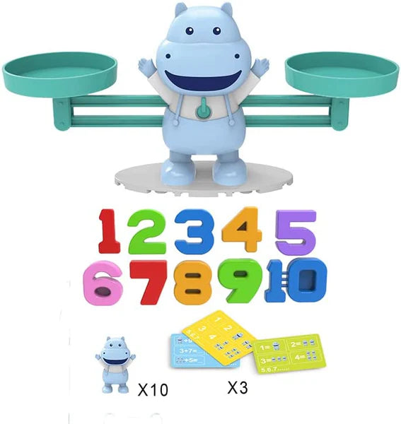 Balance Hippo Building Blocks Kids Educational Toys