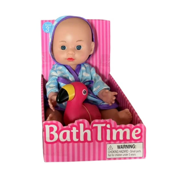 Make Every Bath a Splash! Bath Time Baby Doll Playset