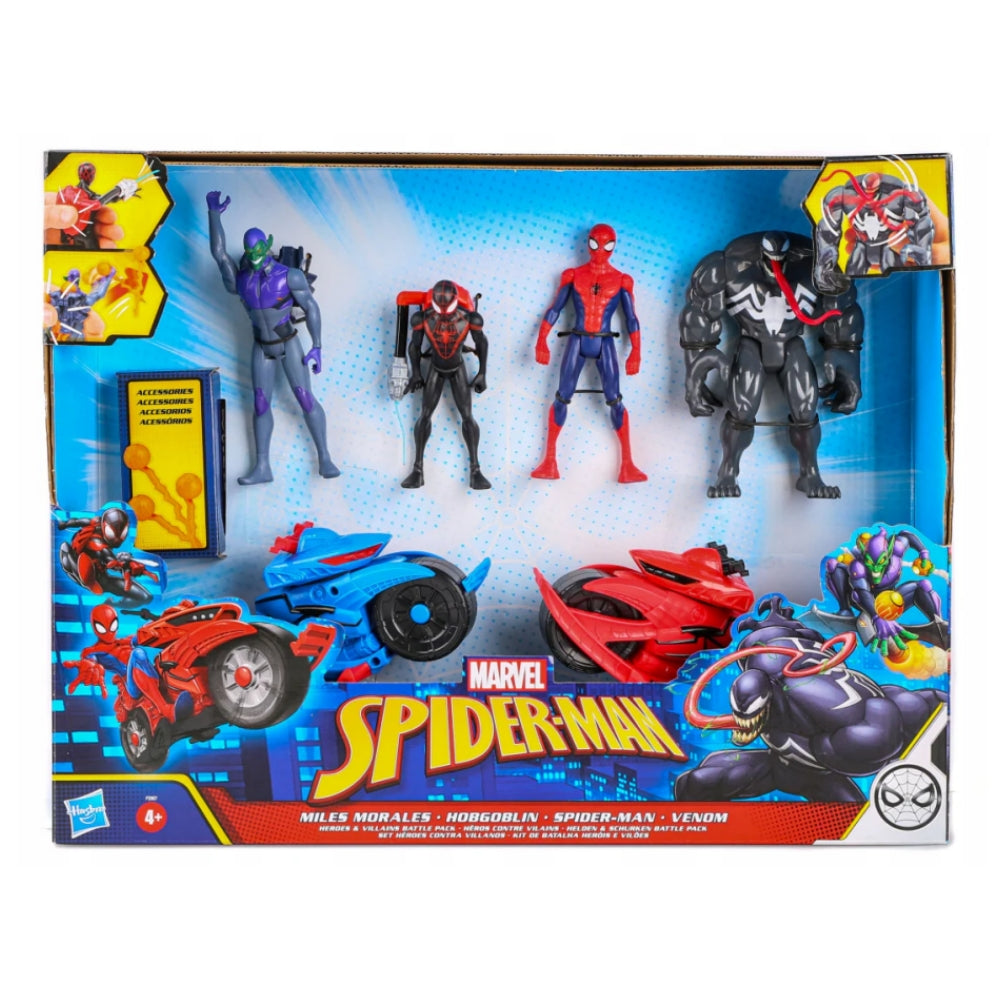 Hasbro Spider-Man Heroes & Villains Battle Pack Action Figures