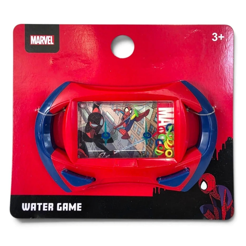 Handheld Marvel Spiderman Water Game Water Ring Toss Toy