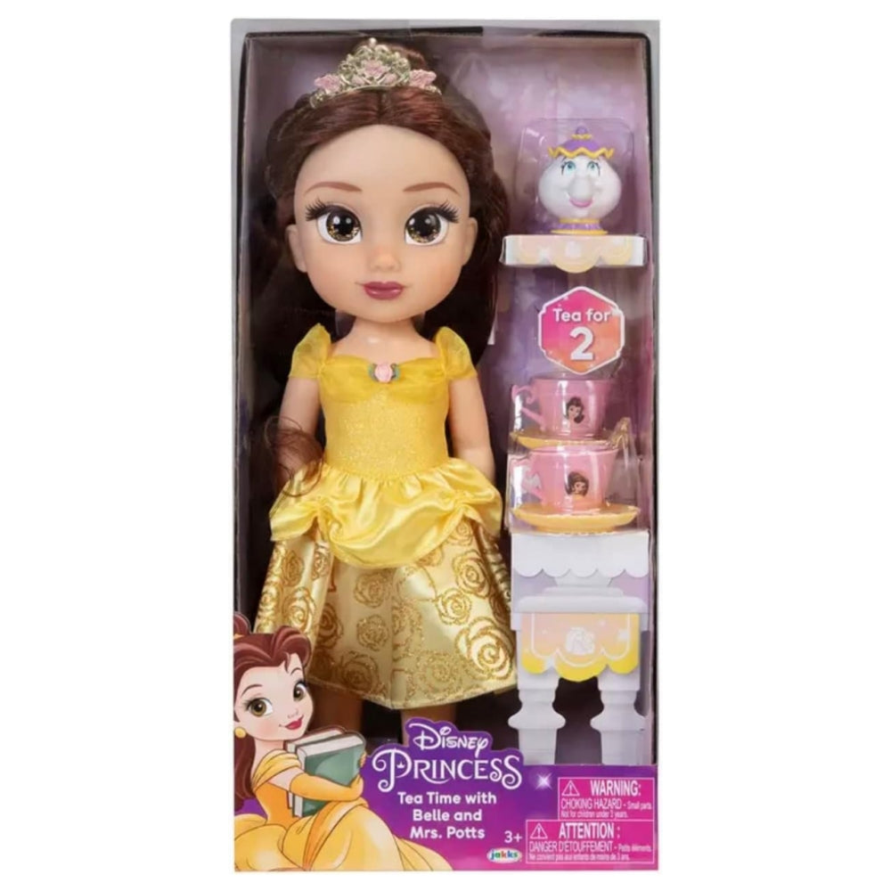 Disney Frozen Princess Toy Doll Tea Time with Ariel and Flounder/Belle and Mrs. Potts/Elsa & Bruni