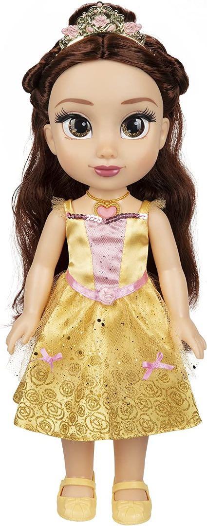 Disney Princess Belle Sing & Shimmer Toddler Doll, Sings Something There