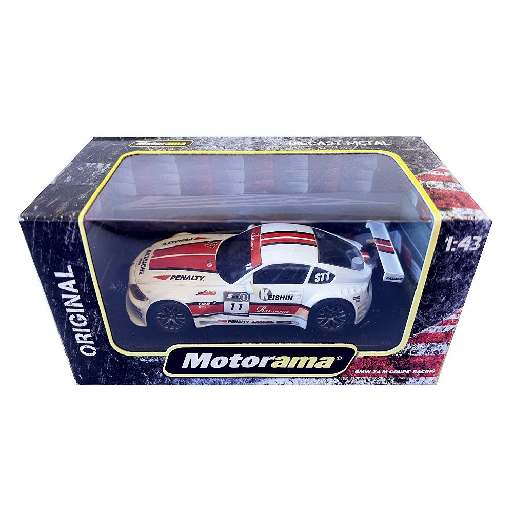 Original Motorama Die Cast Metal Cars 1:43 - BMW Z4 M Coupe Racing