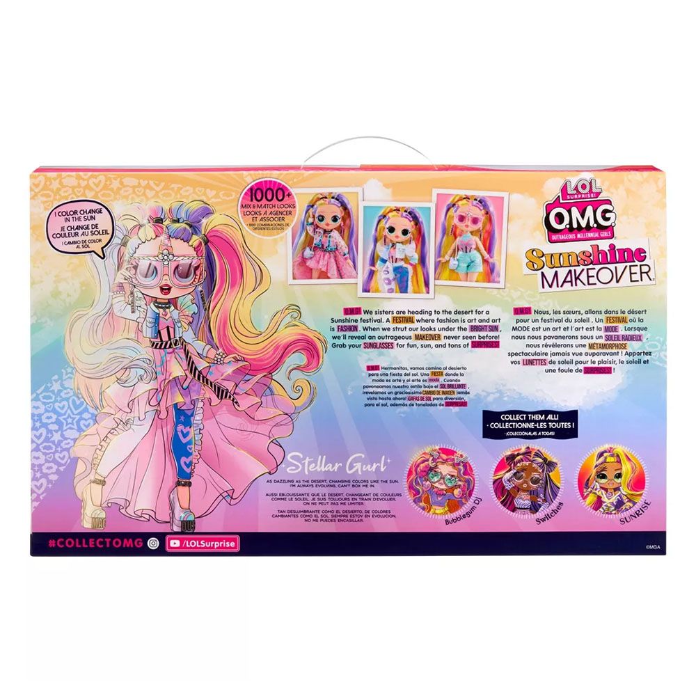 L.O.L. Surprise! OMG Sunshine Makeover Fashion Doll - Stellar Gurl