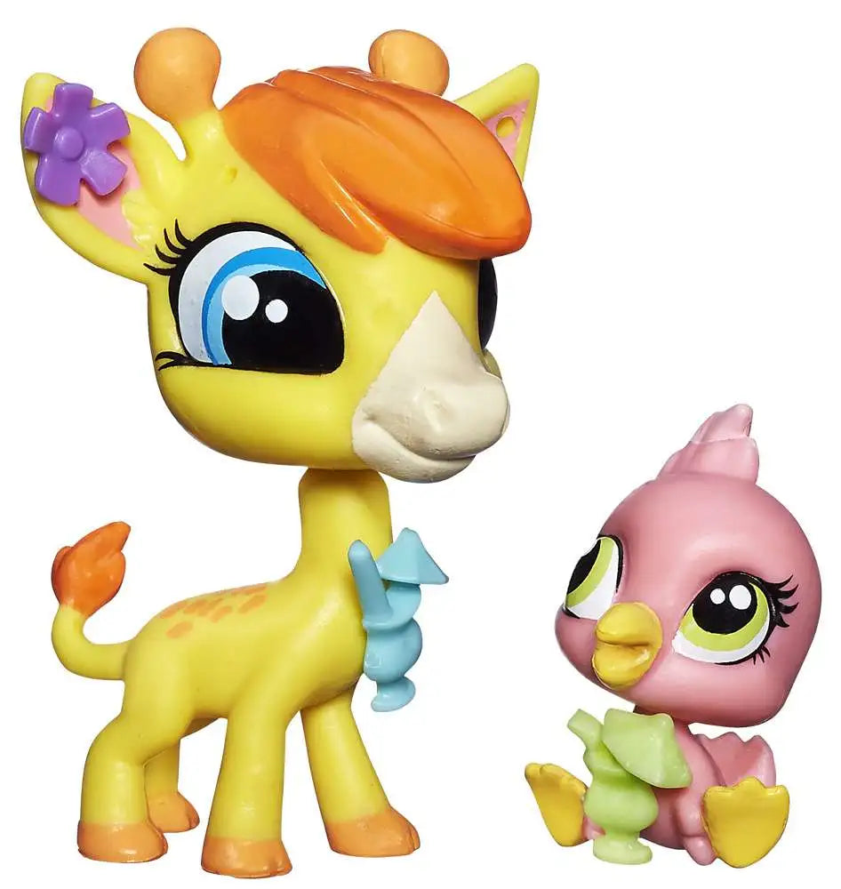 Littlest Pet Shop Pet Pierre de Long & Siesta Perez Figure