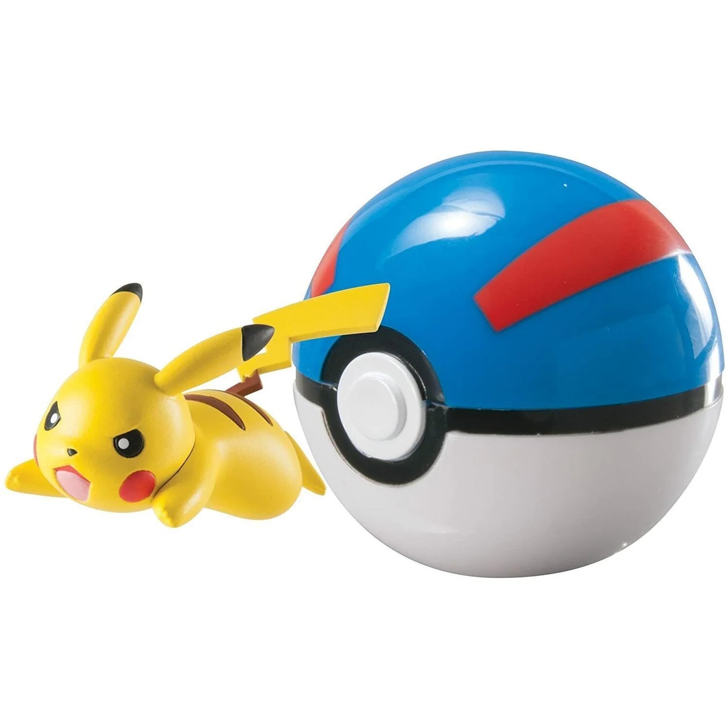 TOMY Pokemon Pikachu + Great Ball Action Figure