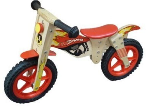 Kidzamo Red Flames Balance Bike