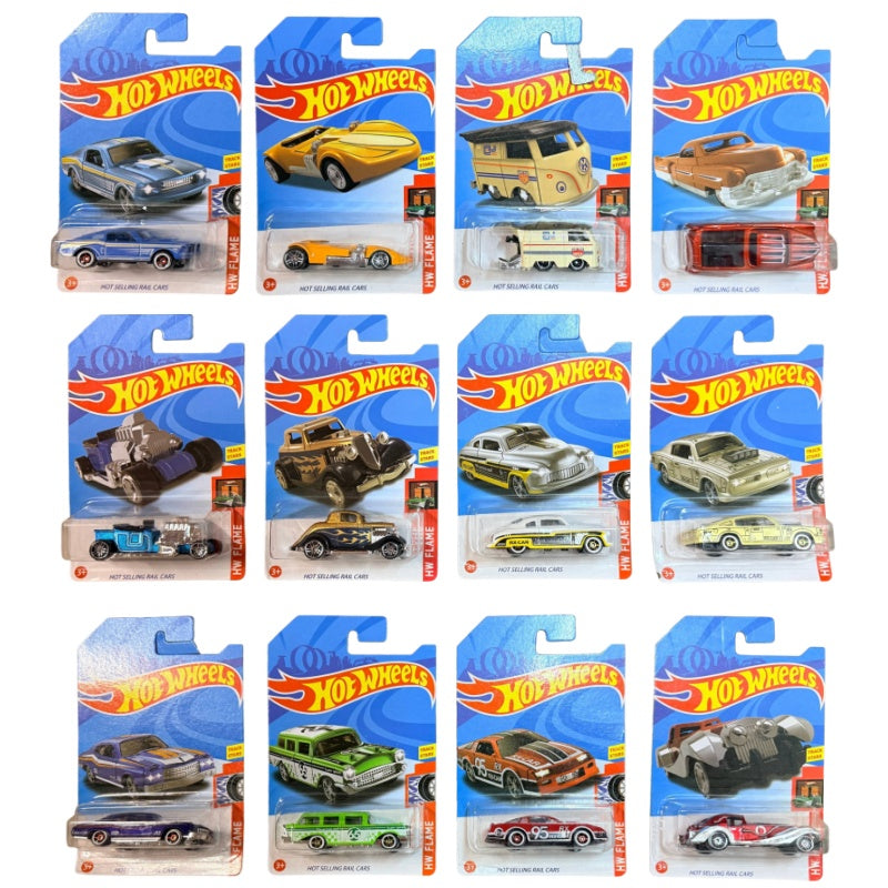 Hot Wheels Styles Diecast Toy Car Collectible Vehicle 12-Pack Bundle