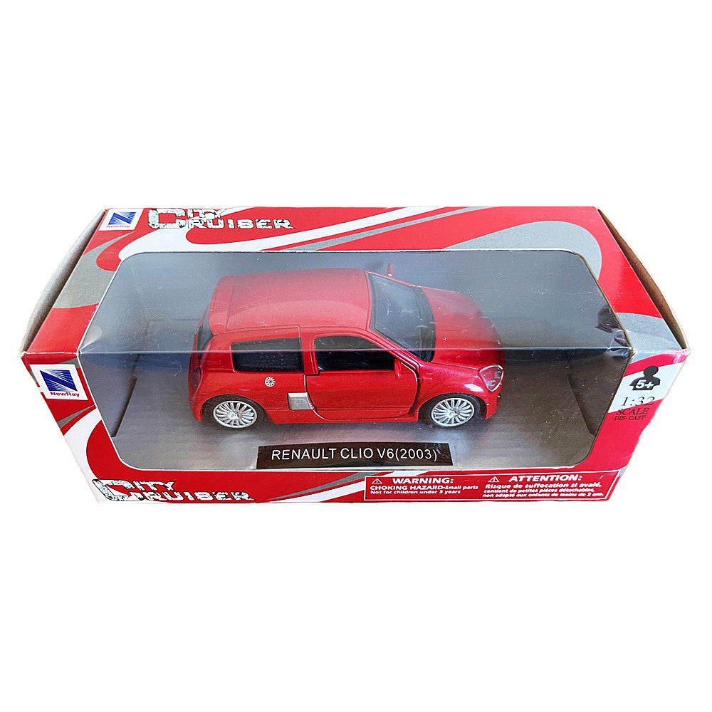 New Ray Renault Clio V6(2003) Metal Die Cast Car