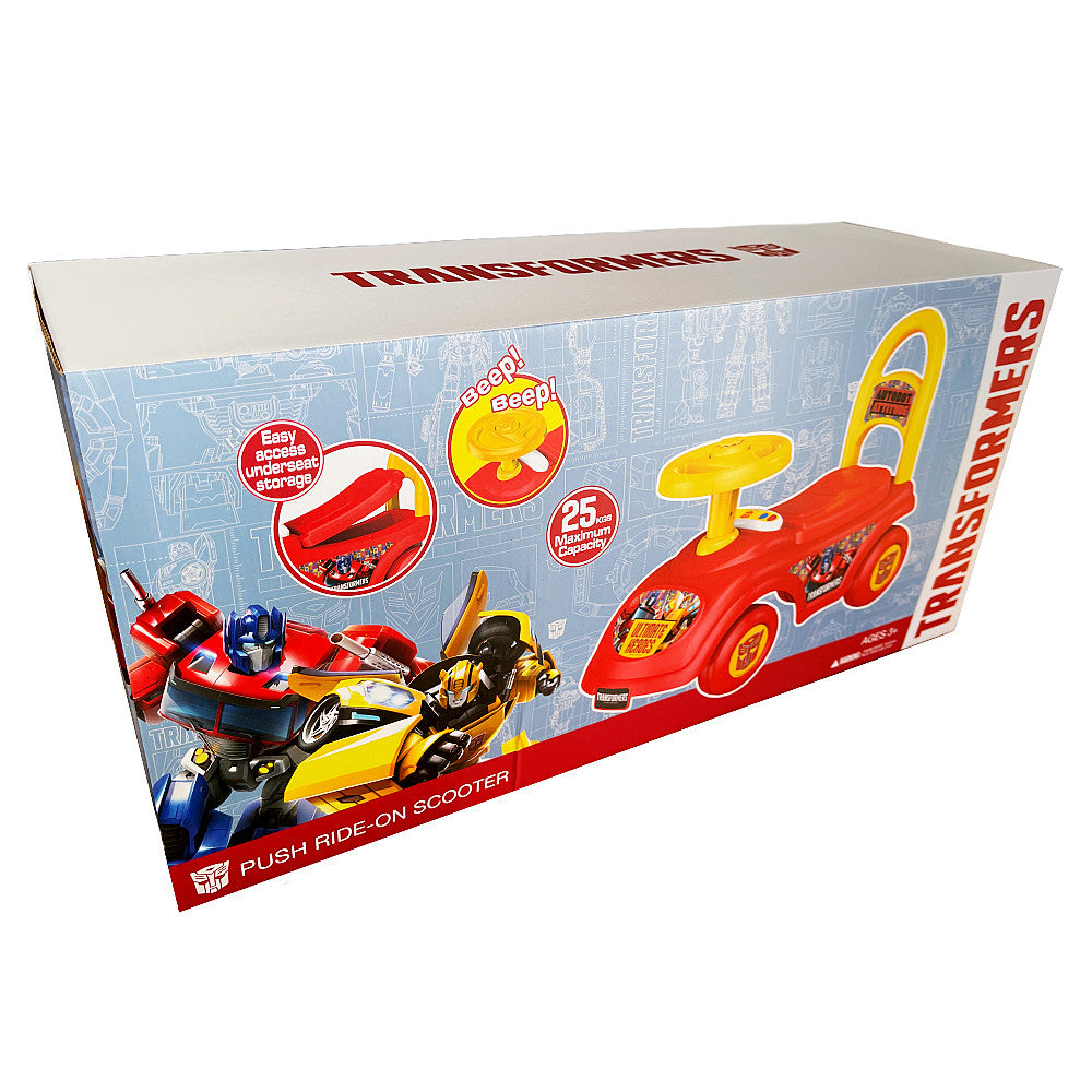 Hasbro Transformers Push Ride-On Scooter