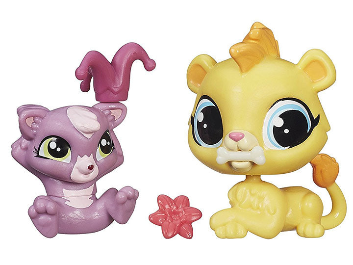 Hasbro Littlest Pet Shop Leona Filbert & Cackles Rossi