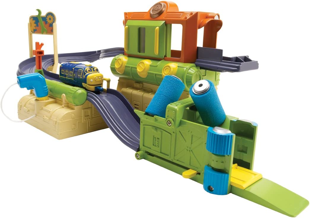 Chuggington Die-Cast Fix and Go Repair Shed Action Playset