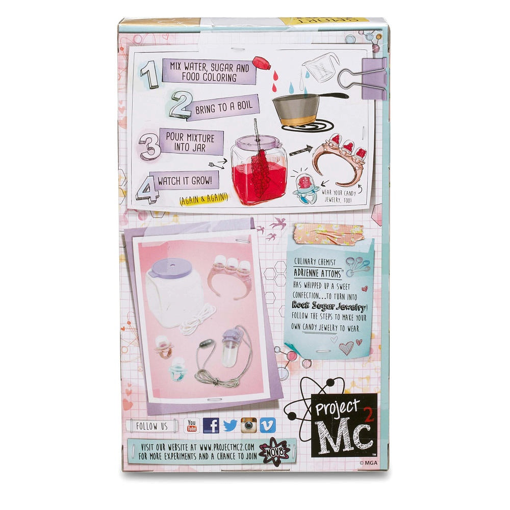 Project Mc2 Rock Sugar Jewelry - Make your Own Rock Sugar Jewellery