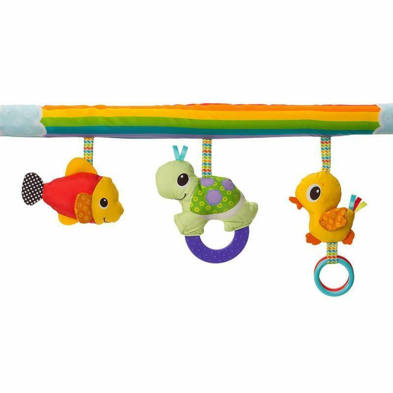 Infantino Topsy Turvy Explore And Store Activity Gym Turtles Baby Play Mat 0m+