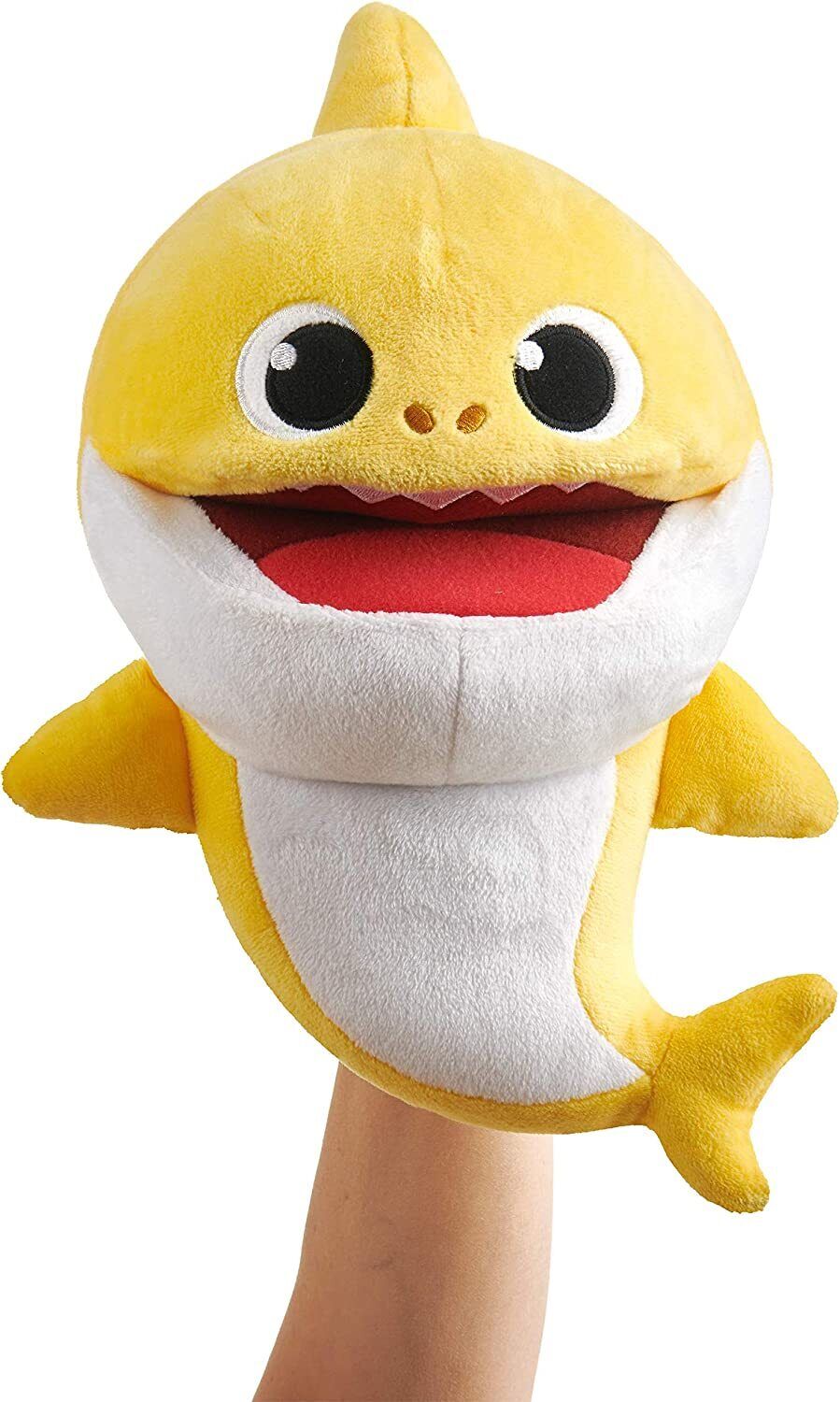 12" Pink Fong Baby Shark Song Puppets with Tempo Control