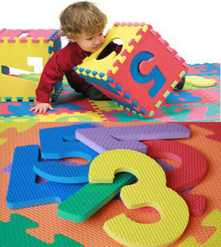 EVA Foam Floor Mats Number Puzzle Series