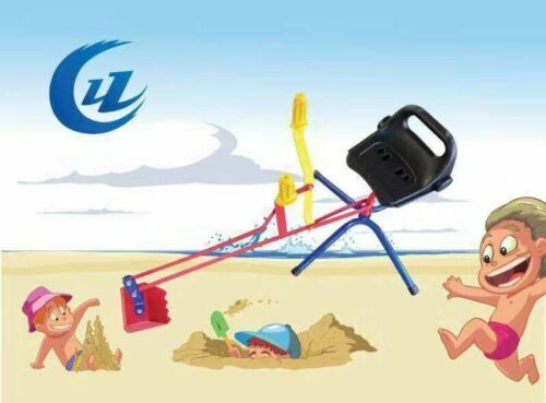 Heavy Duty Metal Sand Digger 360 Degree Revolving Outdoor Toy