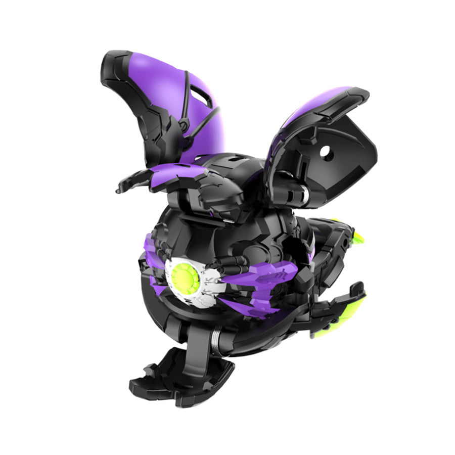 Bakugan Battle Planet, Cloptor, 3 Inch Collectible Action Figures - 2 Bakucores, 1 Card