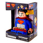 DC LEGO Superman Digital Alarm Clock