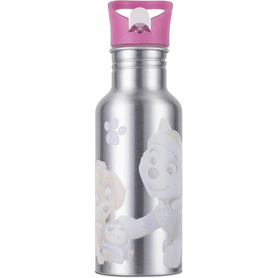 Nickelodeon Paw Patrol Colour Changing Aluminium Kids Water Bottle - Pink