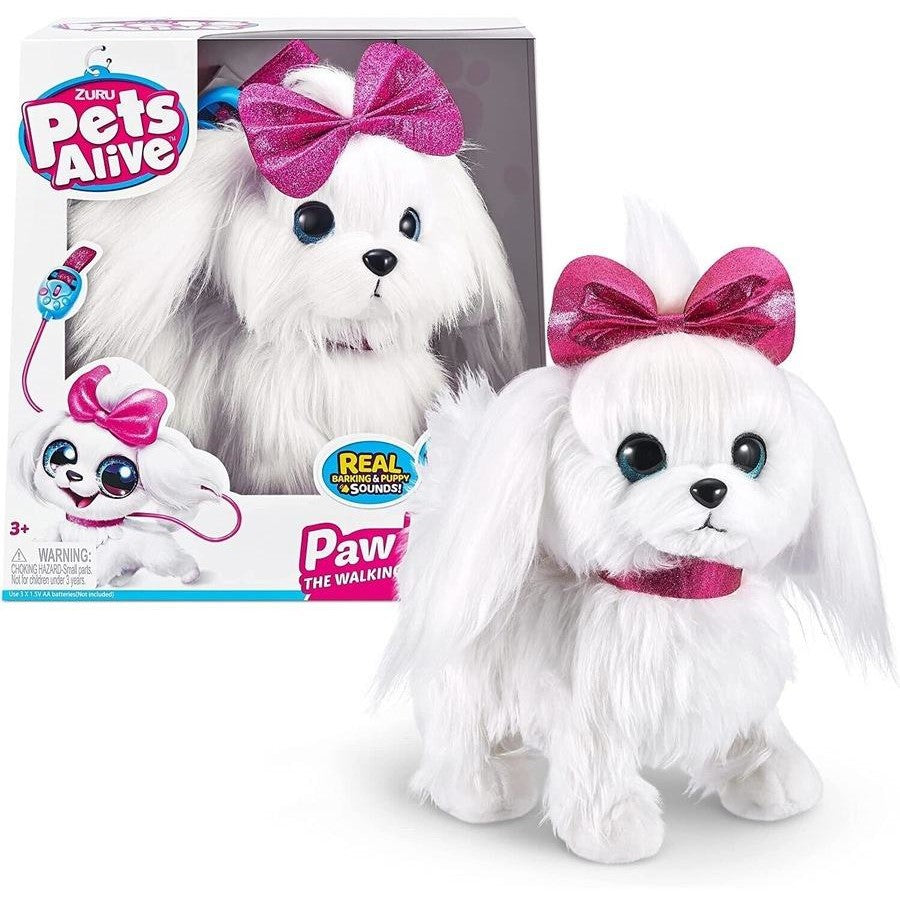Zuru Pets Alive Lil Paw Paw The Walking Puppy Dog