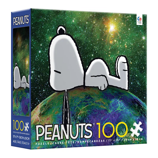 Ceaco - Peanuts Space - Snoopy on Earth - 100 Piece Jigsaw Puzzle