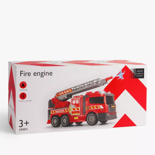 John Lewis & Partners Fire Engine w Lights and Sounds