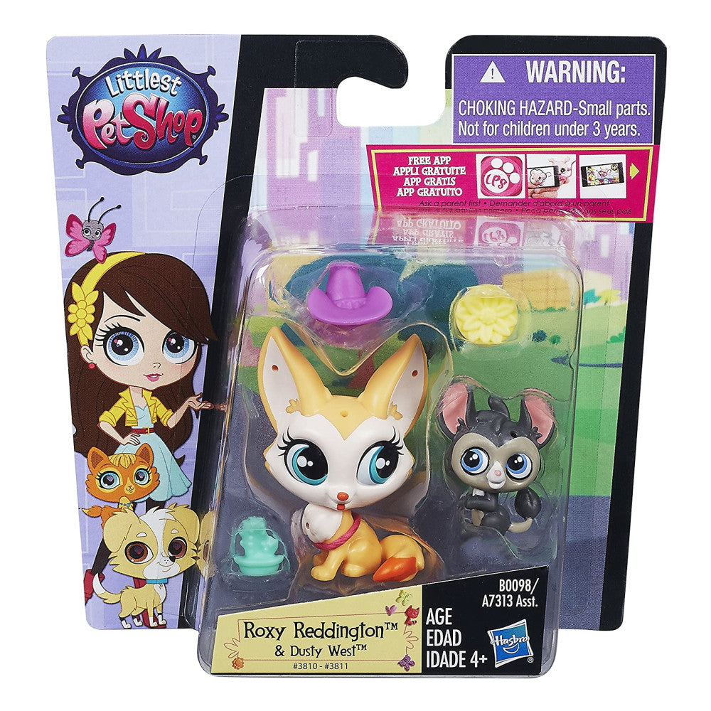 6 X Hasbro Littlest Pet Shop Includes: Pet, Pet Friends & Deco Bits Action Figure Bundle