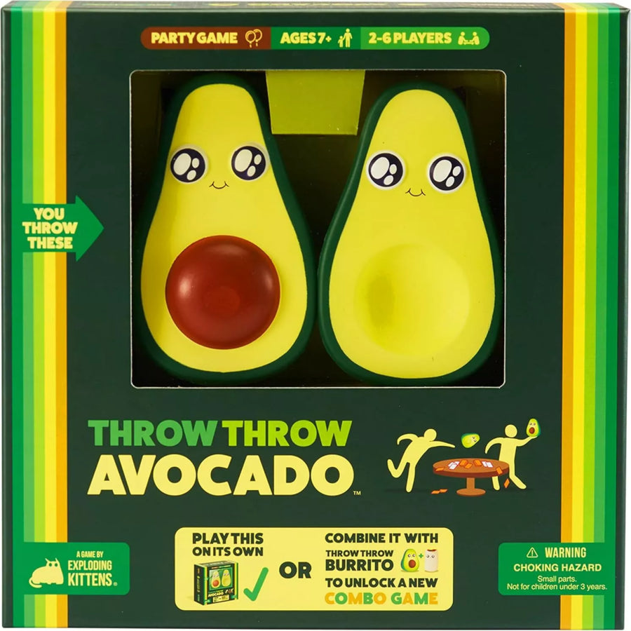 Exploding Kittens Throw Throw Avocado Card Game