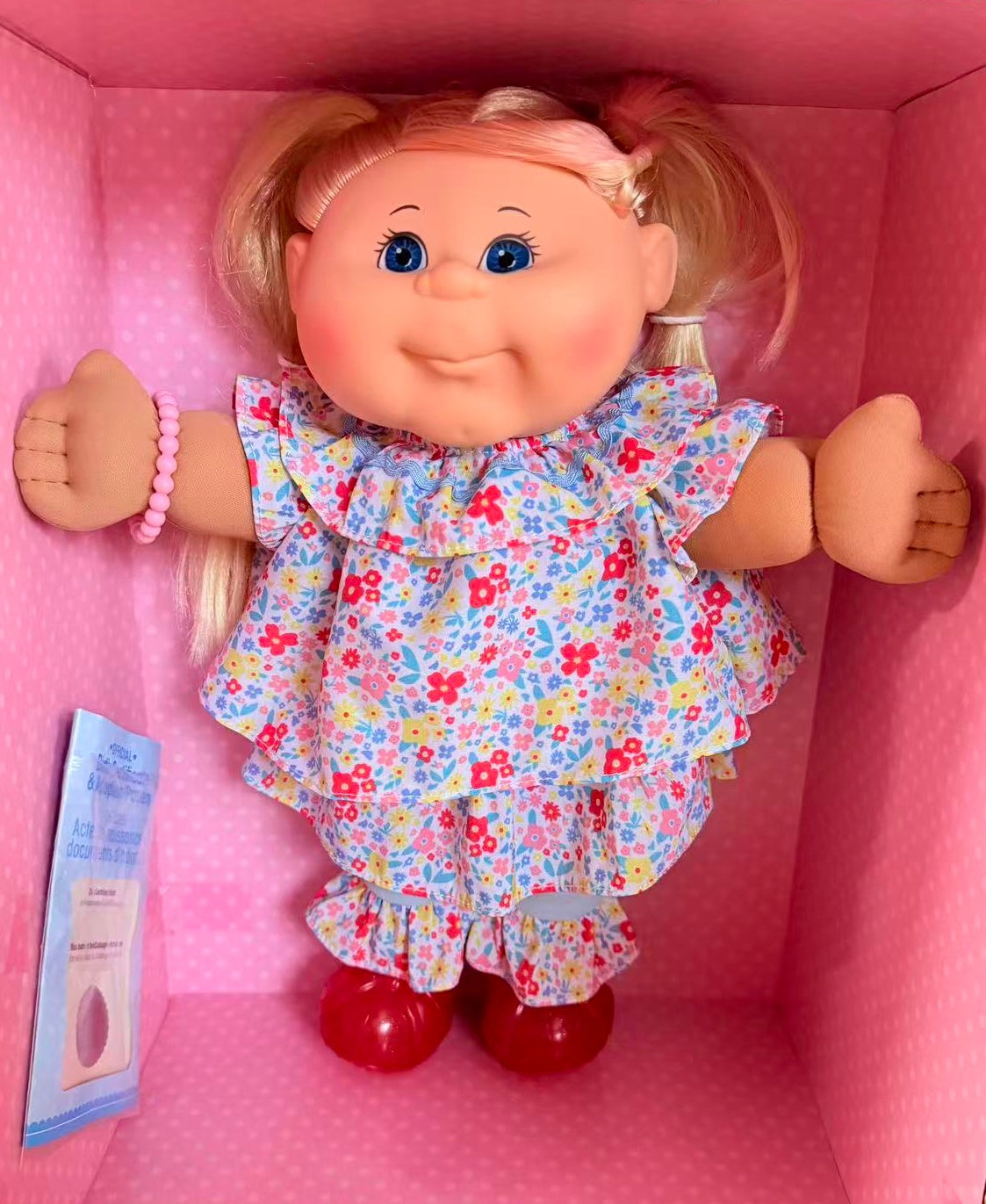 Cabbage Patch Kids Vintage Kids 14"- Floral Dress