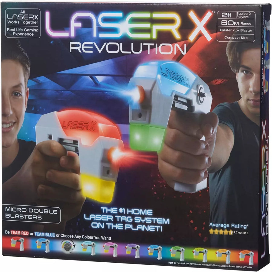 Laser X Revolution Micro Double Blasters