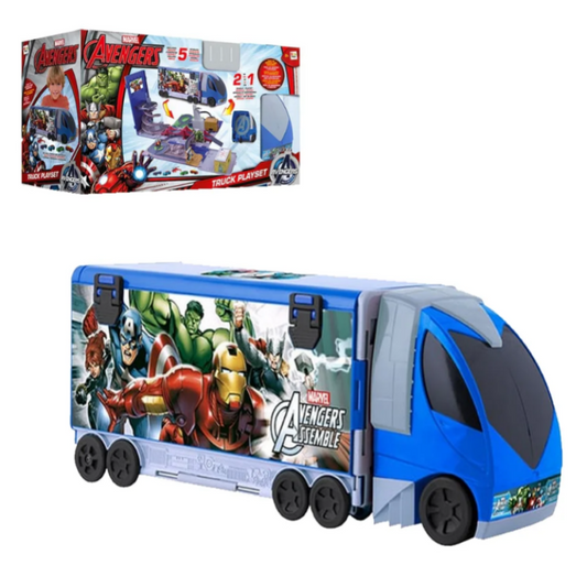 IMC Toys Marvel Avengers 2 In 1 Truck Play Set