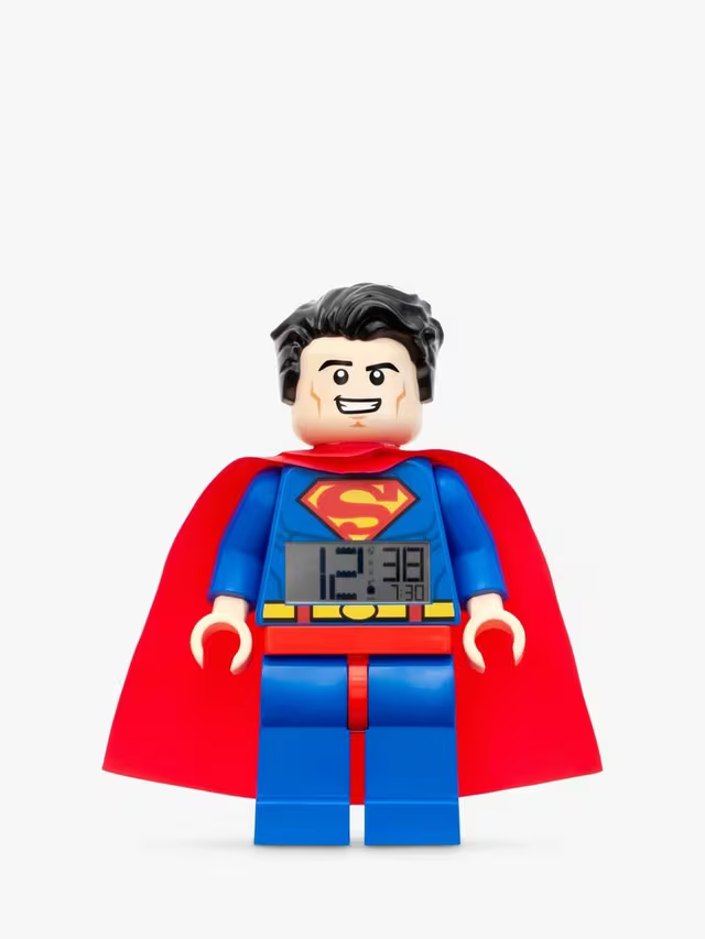 DC LEGO Superman Digital Alarm Clock